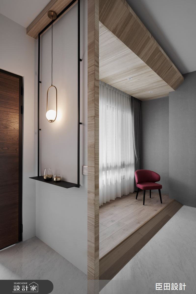 90坪新成屋(5年以下)＿混搭風客廳案例圖片＿臣田設計＿臣田_17之4