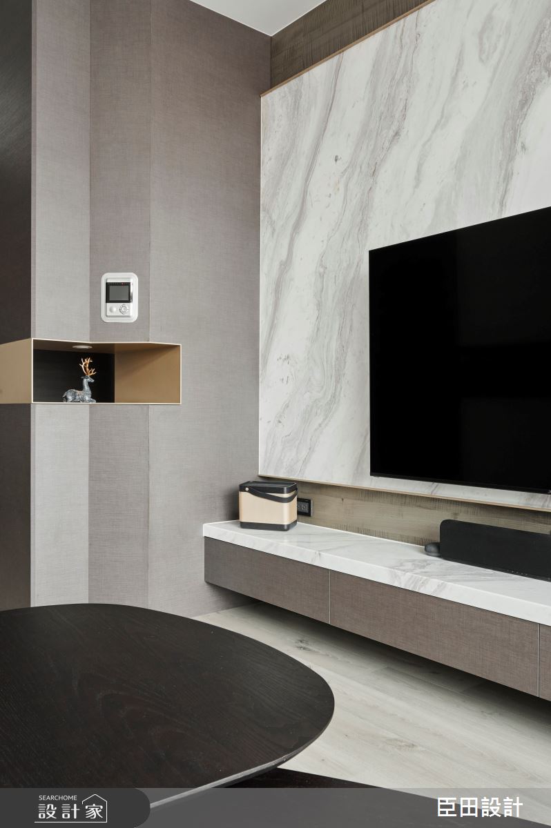 20坪中古屋(5~15年)＿現代風客廳案例圖片＿臣田設計＿臣田_19 鎏金之5