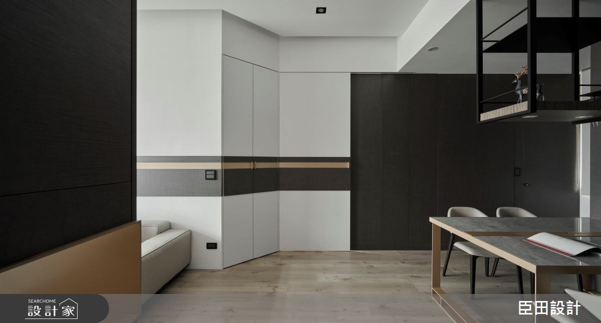 20坪中古屋(5~15年)＿現代風餐廳案例圖片＿臣田設計＿臣田_19 鎏金之10