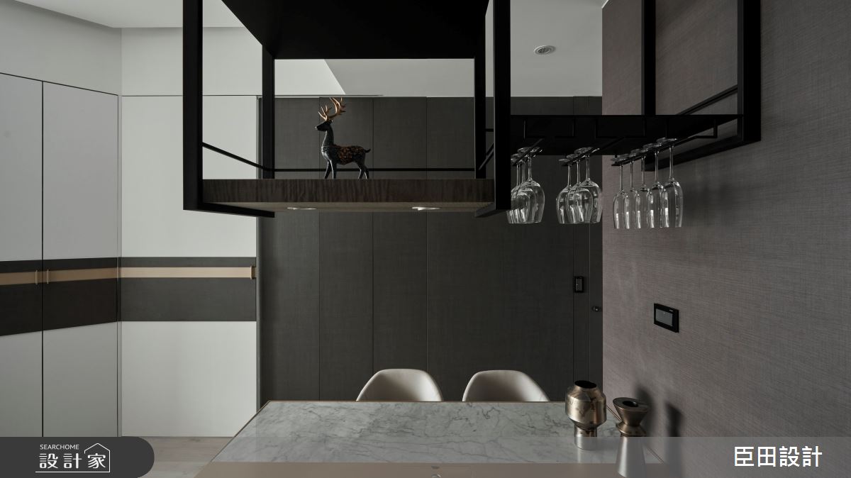 20坪中古屋(5~15年)＿現代風餐廳案例圖片＿臣田設計＿臣田_19 鎏金之12