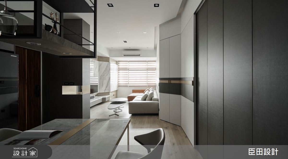 20坪中古屋(5~15年)＿現代風餐廳案例圖片＿臣田設計＿臣田_19 鎏金之15