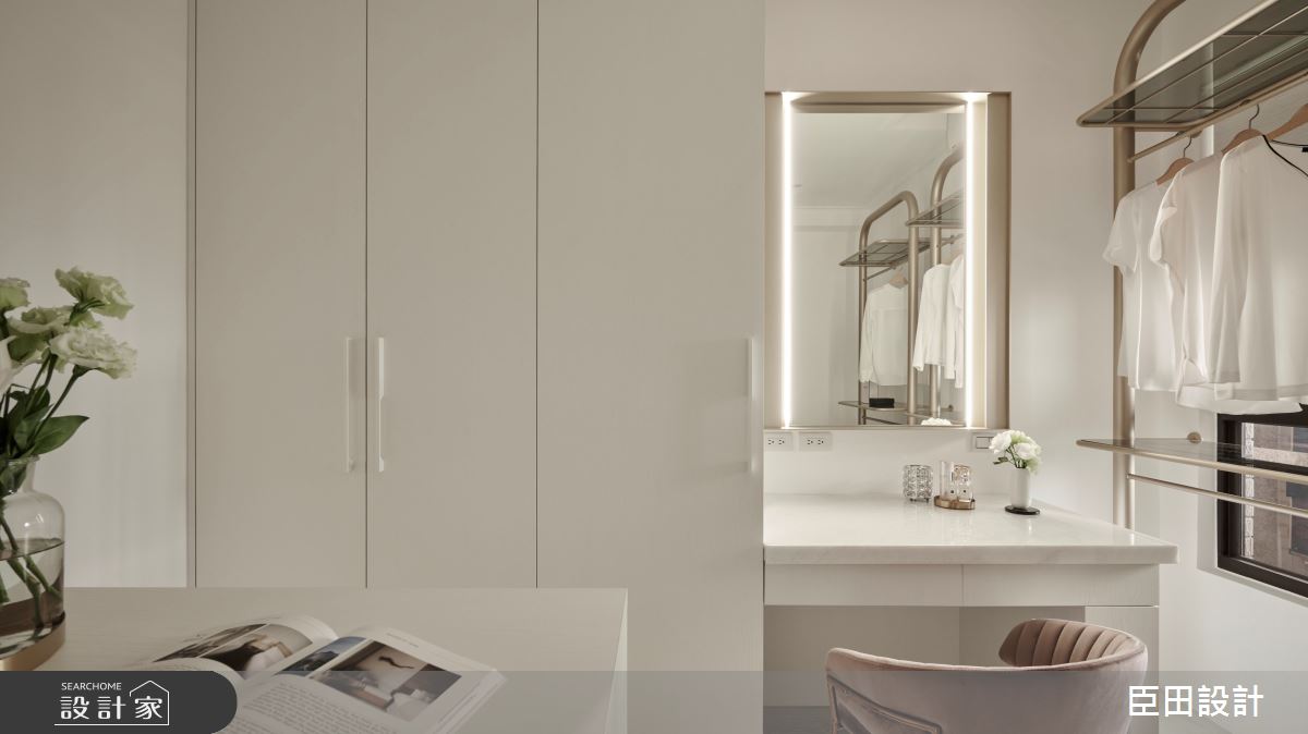 21坪新成屋(5年以下)＿新古典更衣間案例圖片＿臣田設計＿臣田_20 日和之12