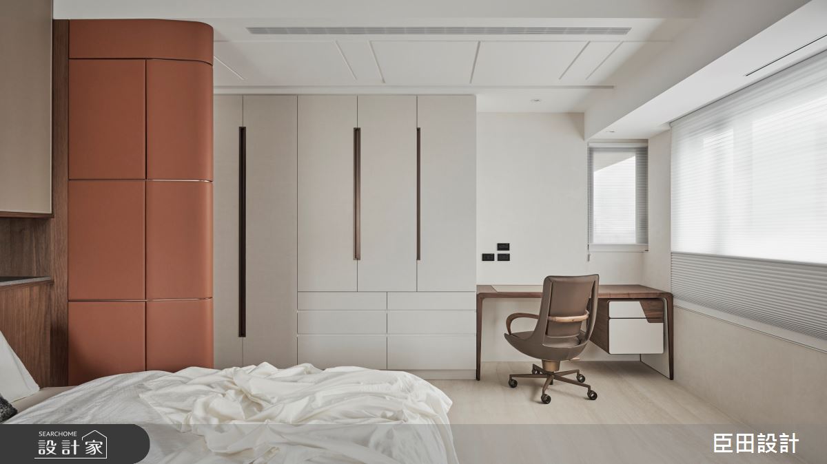 100坪新成屋(5年以下)＿現代風臥室案例圖片＿臣田設計＿臣田_21 離塵(一)之12