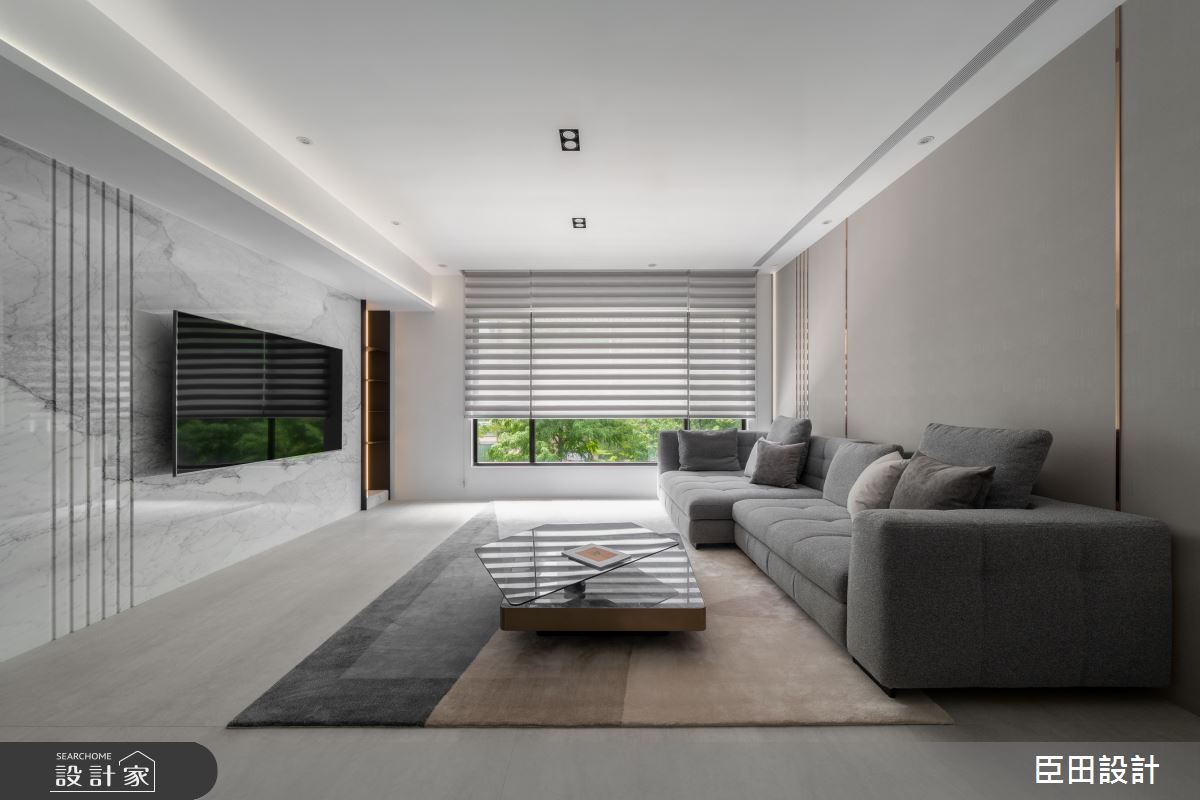 36坪中古屋(5~15年)＿現代風客廳案例圖片＿臣田設計＿臣田_22之4