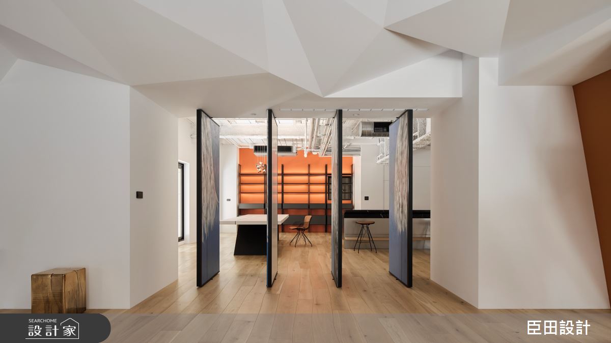 75坪中古屋(5~15年)＿現代風吧檯書房工作區中島案例圖片＿臣田設計＿臣田_23之12