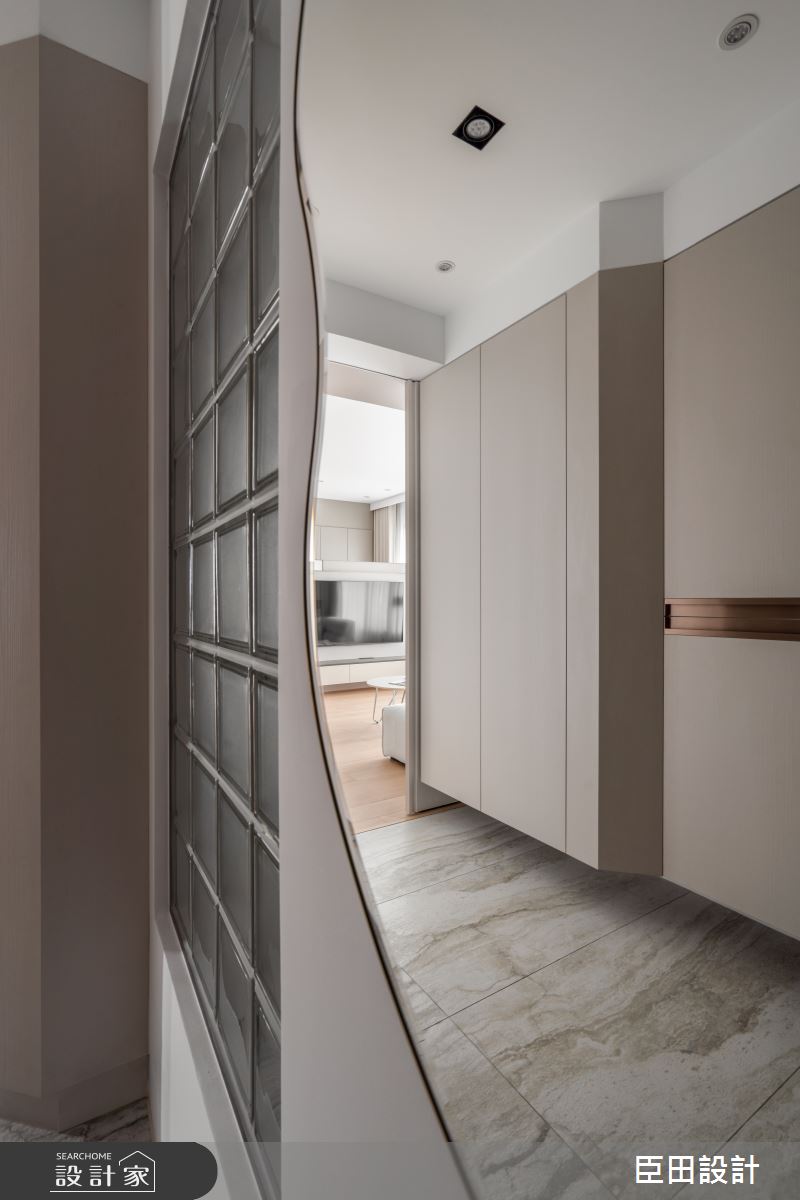 25坪新成屋(5年以下)＿現代風玄關案例圖片＿臣田設計＿臣田_24之2