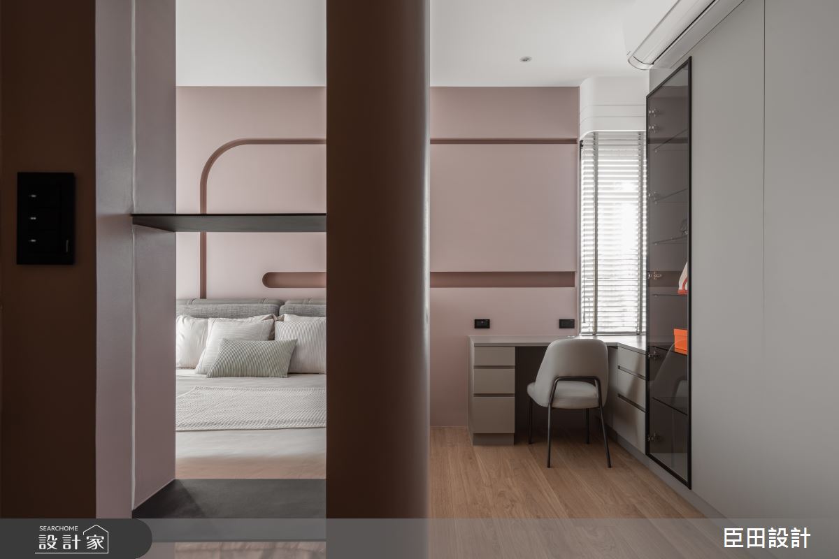 25坪新成屋(5年以下)＿現代風臥室案例圖片＿臣田設計＿臣田_24之13