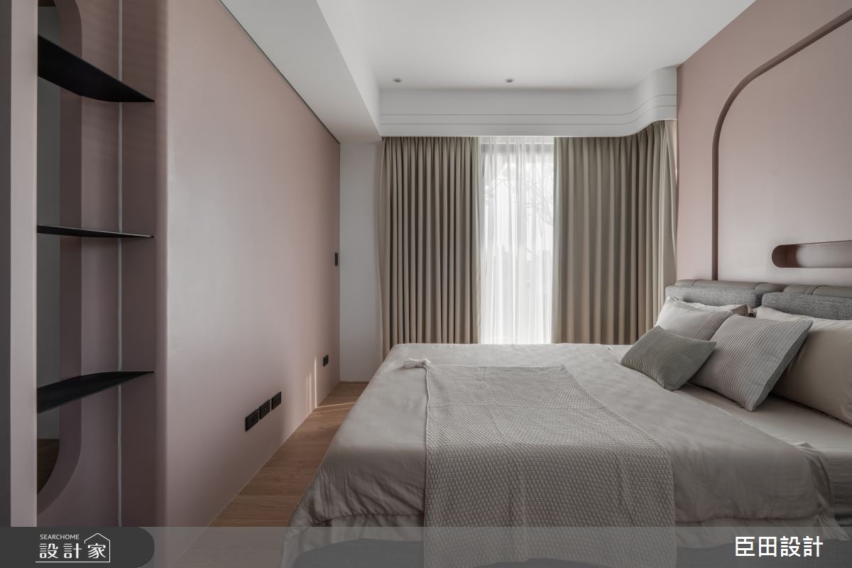 25坪新成屋(5年以下)＿現代風臥室案例圖片＿臣田設計＿臣田_24之14