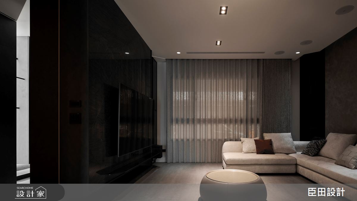 90坪新成屋(5年以下)＿現代風客廳案例圖片＿臣田設計＿臣田_26之41