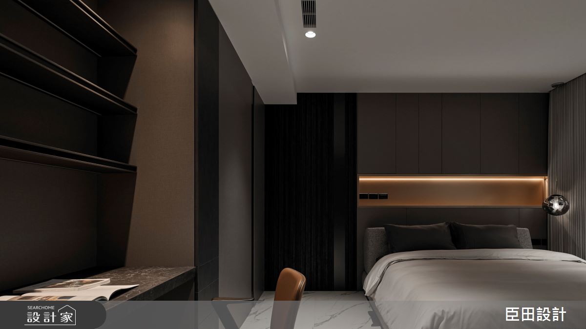 90坪新成屋(5年以下)＿現代風臥室案例圖片＿臣田設計＿臣田_26之8