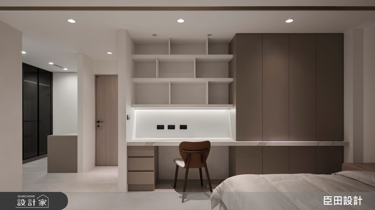 90坪新成屋(5年以下)＿現代風臥室案例圖片＿臣田設計＿臣田_26之14