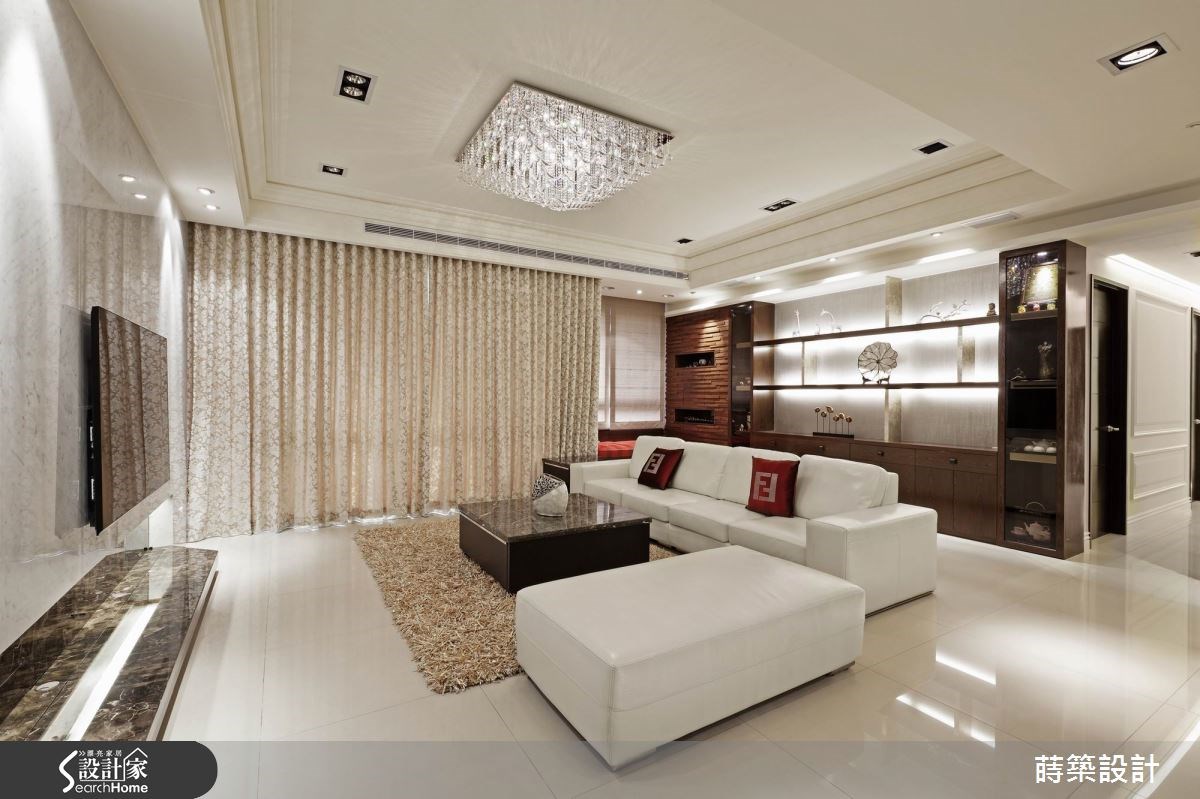58坪新成屋(5年以下)＿奢華風客廳案例圖片＿蒔築設計有限公司＿蒔築_03之6
