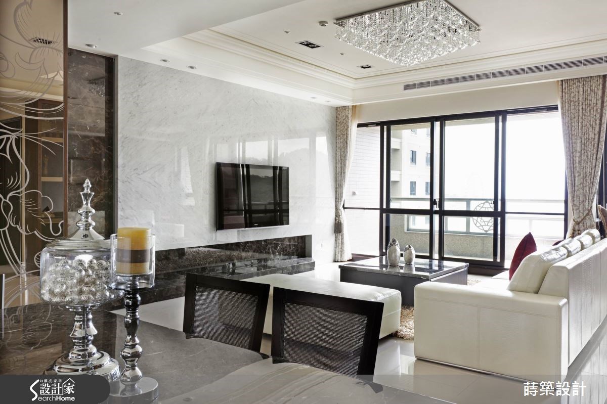 58坪新成屋(5年以下)＿奢華風客廳案例圖片＿蒔築設計有限公司＿蒔築_03之10