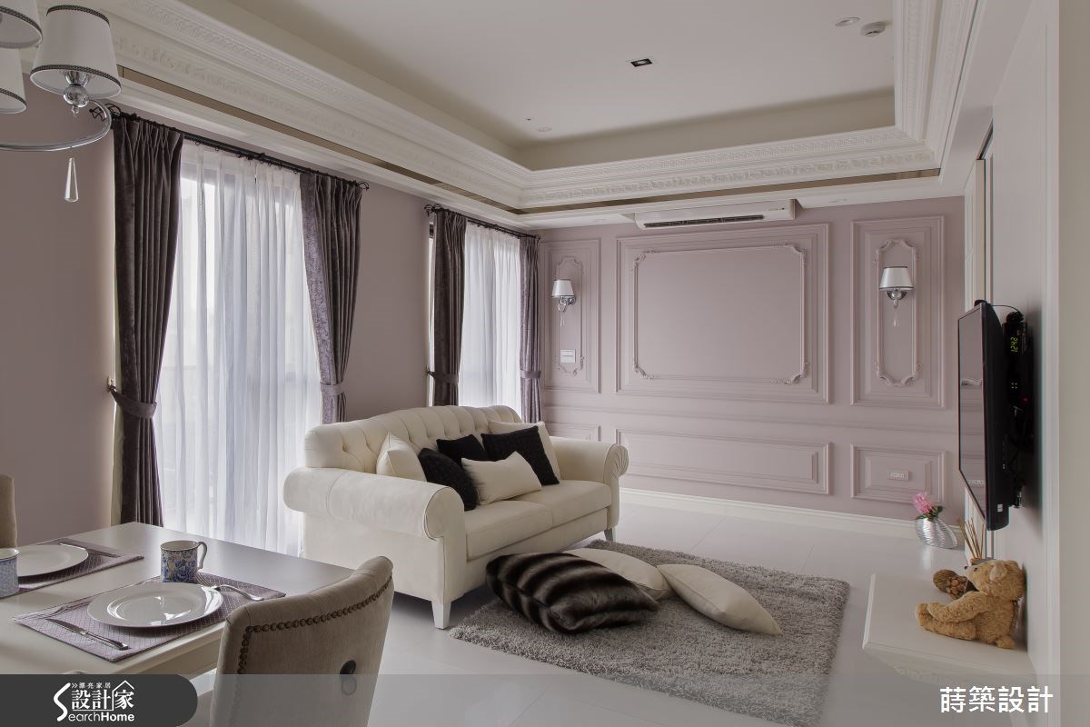 20坪新成屋(5年以下)＿新古典客廳案例圖片＿蒔築設計有限公司＿蒔築_04之1