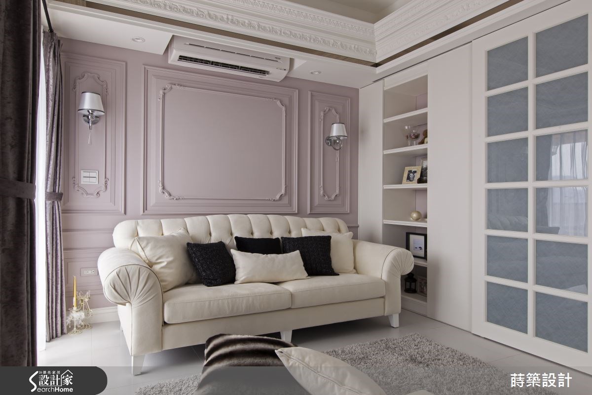 20坪新成屋(5年以下)＿新古典客廳案例圖片＿蒔築設計有限公司＿蒔築_04之3