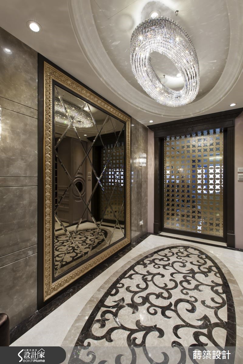 60坪新成屋(5年以下)＿新古典玄關案例圖片＿蒔築設計有限公司＿蒔築_09之1