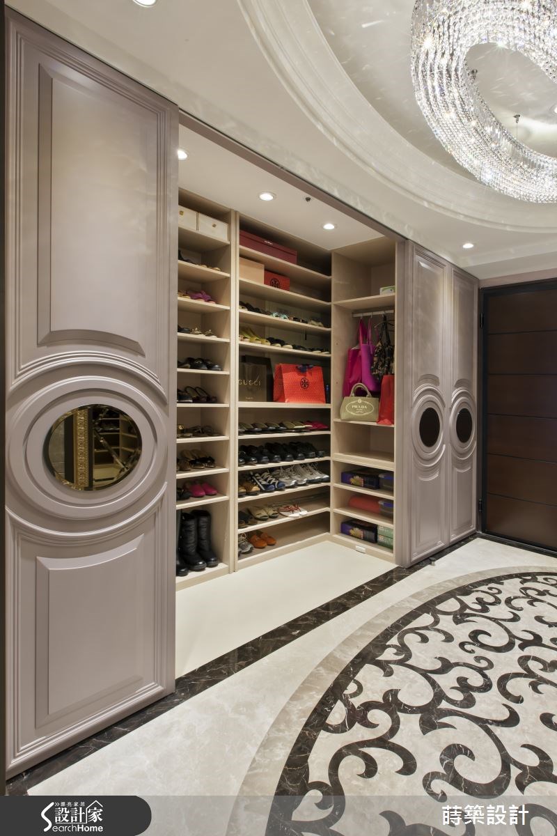 60坪新成屋(5年以下)＿新古典玄關案例圖片＿蒔築設計有限公司＿蒔築_09之4