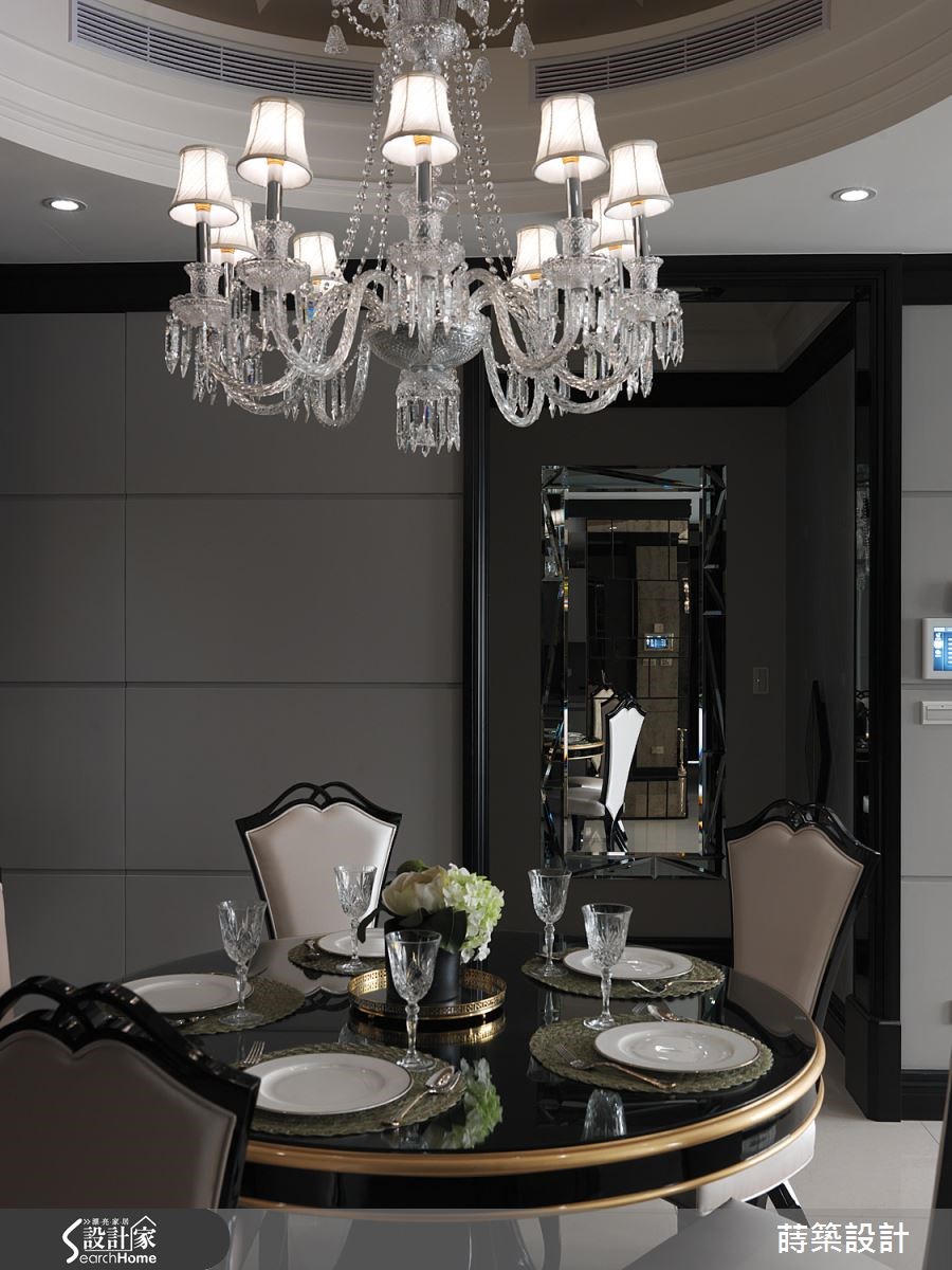 40坪新成屋(5年以下)＿新古典餐廳案例圖片＿蒔築設計有限公司＿蒔築_10之12