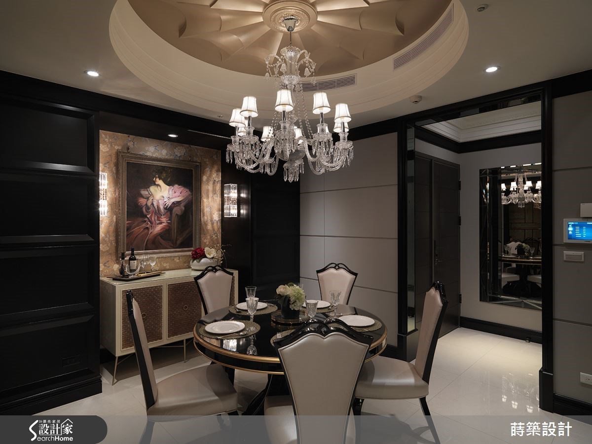 40坪新成屋(5年以下)＿新古典餐廳案例圖片＿蒔築設計有限公司＿蒔築_10之13