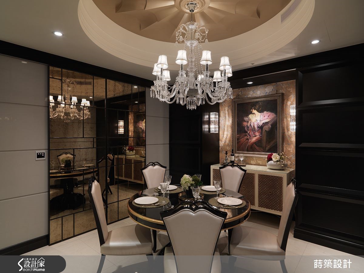 40坪新成屋(5年以下)＿新古典餐廳案例圖片＿蒔築設計有限公司＿蒔築_10之15