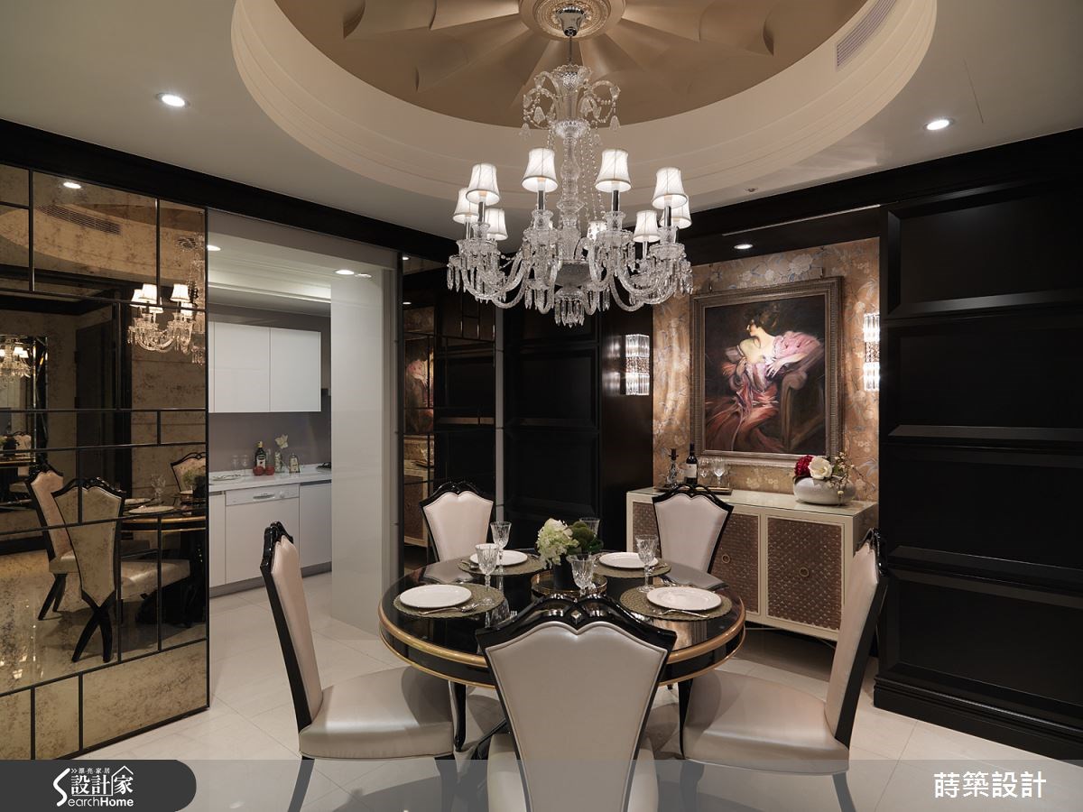 40坪新成屋(5年以下)＿新古典餐廳案例圖片＿蒔築設計有限公司＿蒔築_10之16