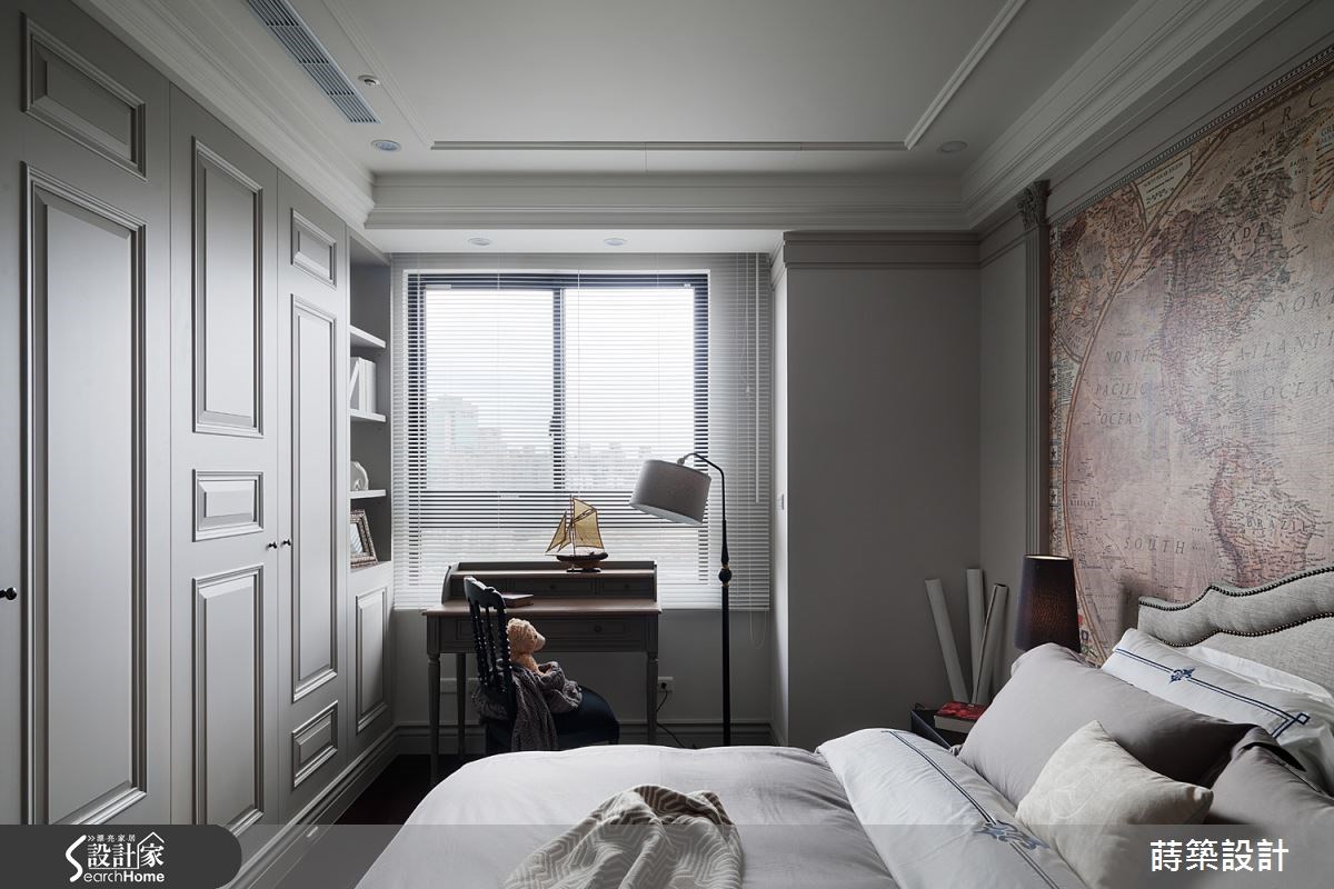 40坪新成屋(5年以下)＿新古典臥室案例圖片＿蒔築設計有限公司＿蒔築_10之23