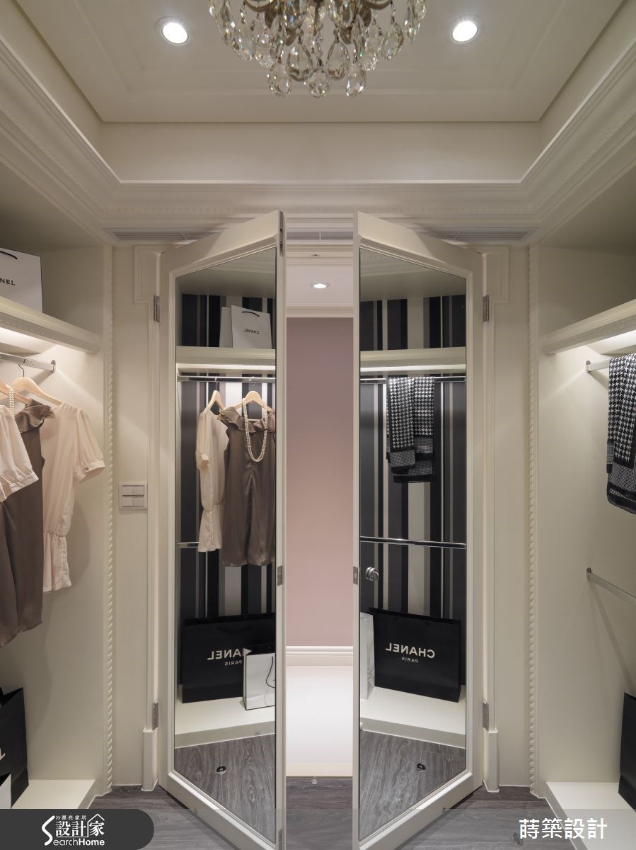35坪新成屋(5年以下)＿新古典更衣間案例圖片＿蒔築設計有限公司＿蒔築_12之13