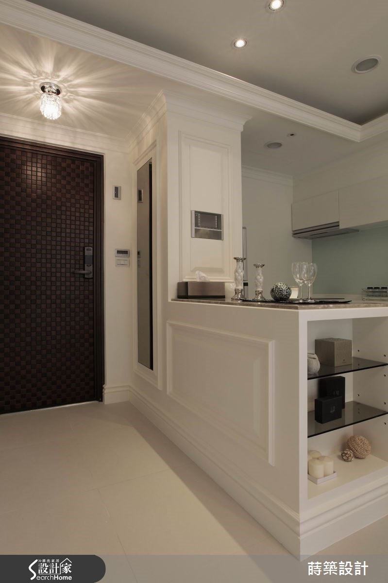 11坪新成屋(5年以下)＿新古典玄關吧檯案例圖片＿蒔築設計有限公司＿蒔築_13之1