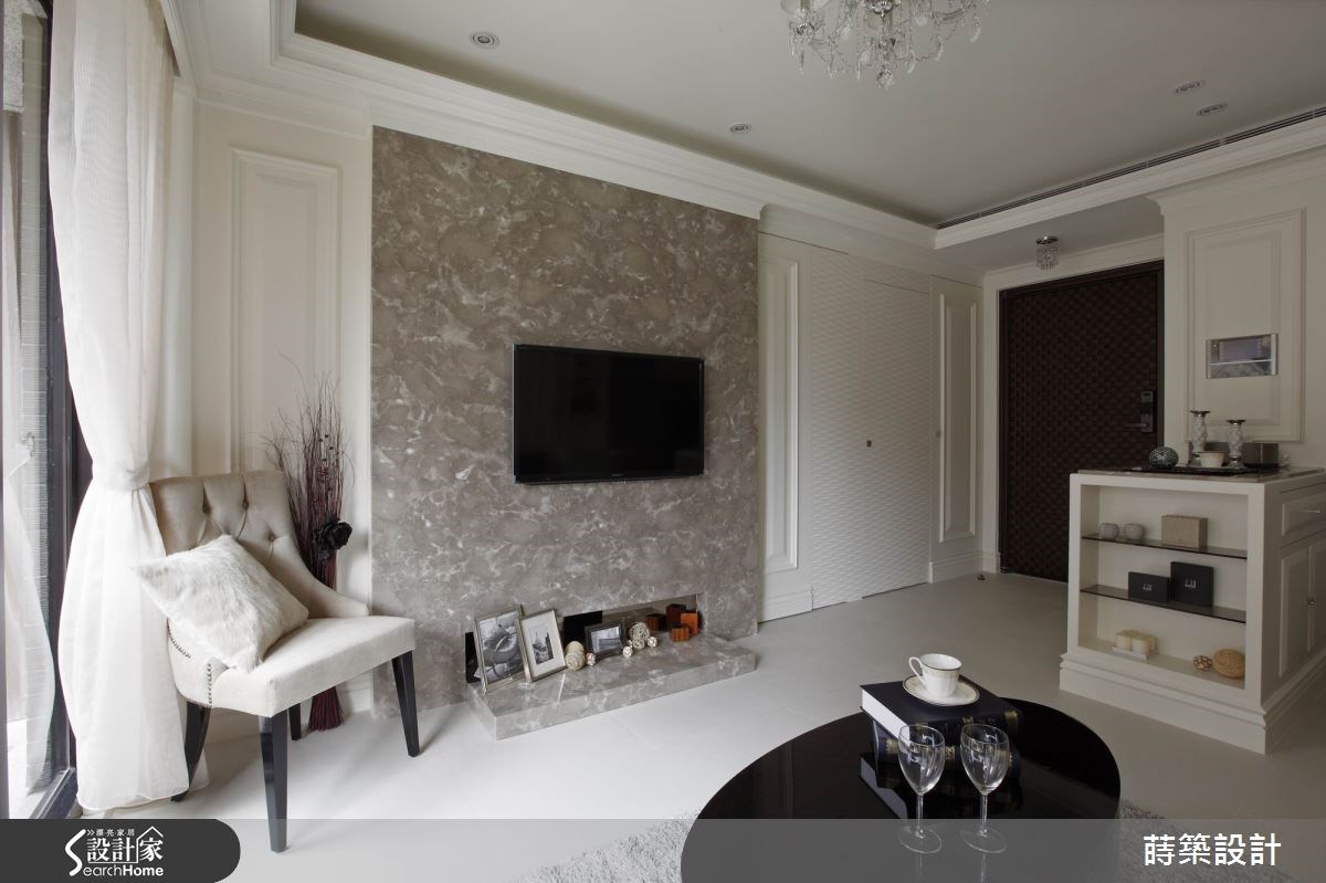 11坪新成屋(5年以下)＿新古典玄關客廳吧檯案例圖片＿蒔築設計有限公司＿蒔築_13之10