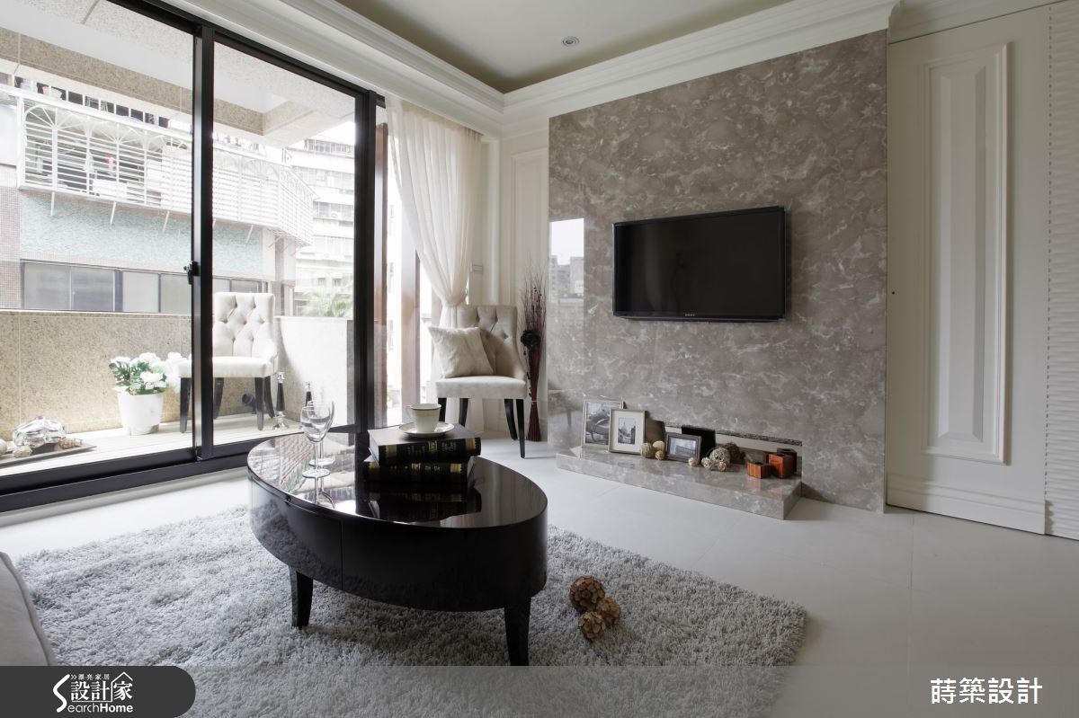11坪新成屋(5年以下)＿新古典客廳案例圖片＿蒔築設計有限公司＿蒔築_13之11