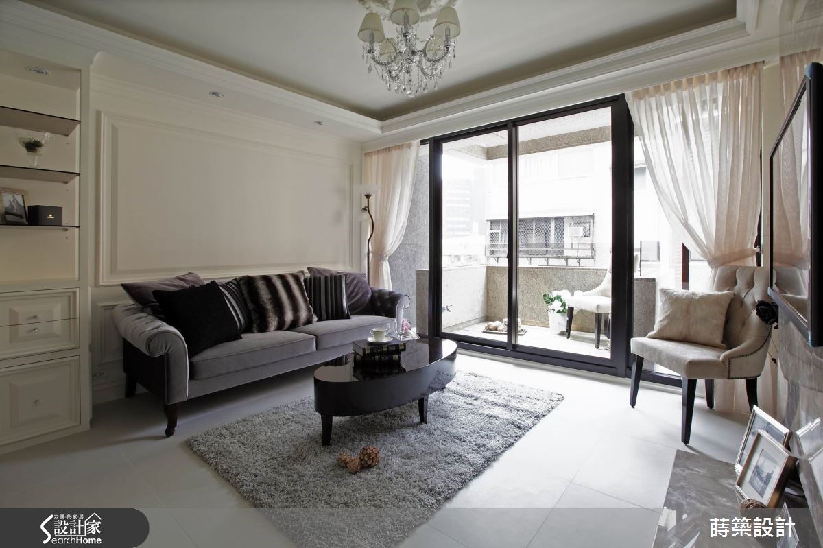 11坪新成屋(5年以下)＿新古典客廳案例圖片＿蒔築設計有限公司＿蒔築_13之13