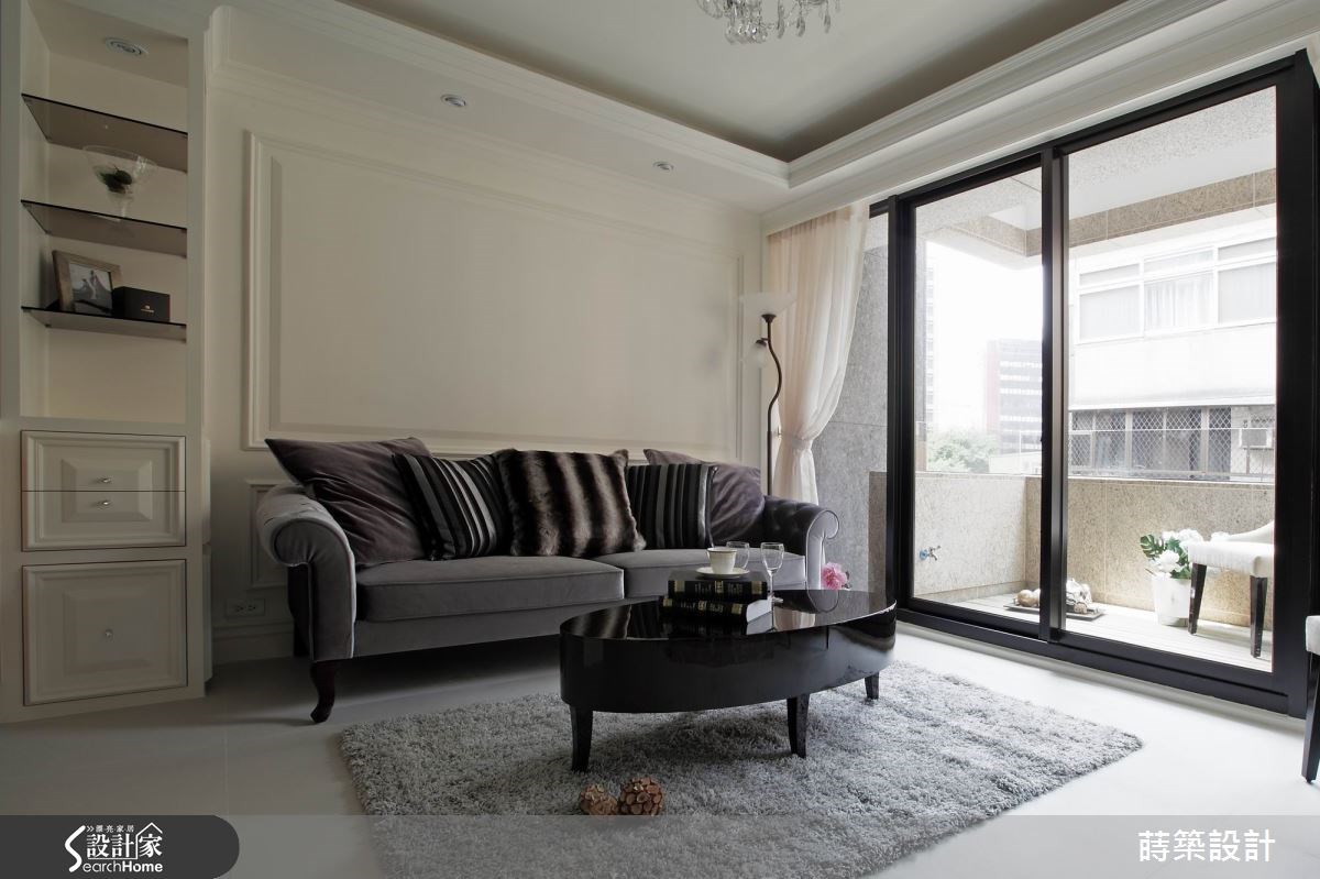 11坪新成屋(5年以下)＿新古典客廳案例圖片＿蒔築設計有限公司＿蒔築_13之14