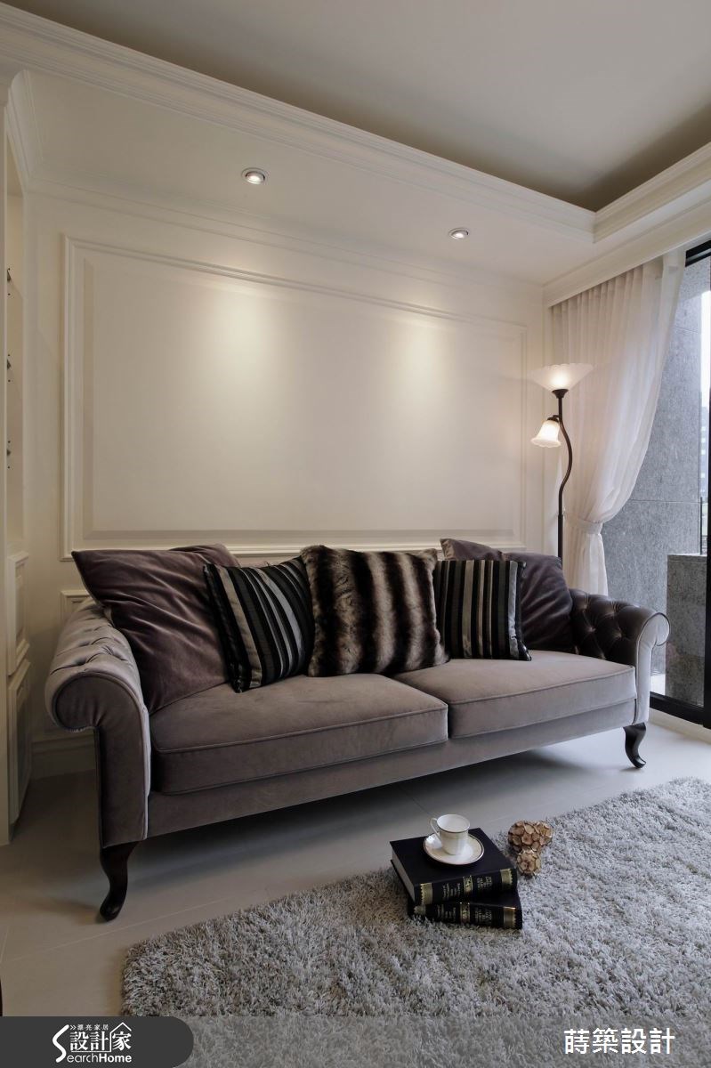 11坪新成屋(5年以下)＿新古典客廳案例圖片＿蒔築設計有限公司＿蒔築_13之15