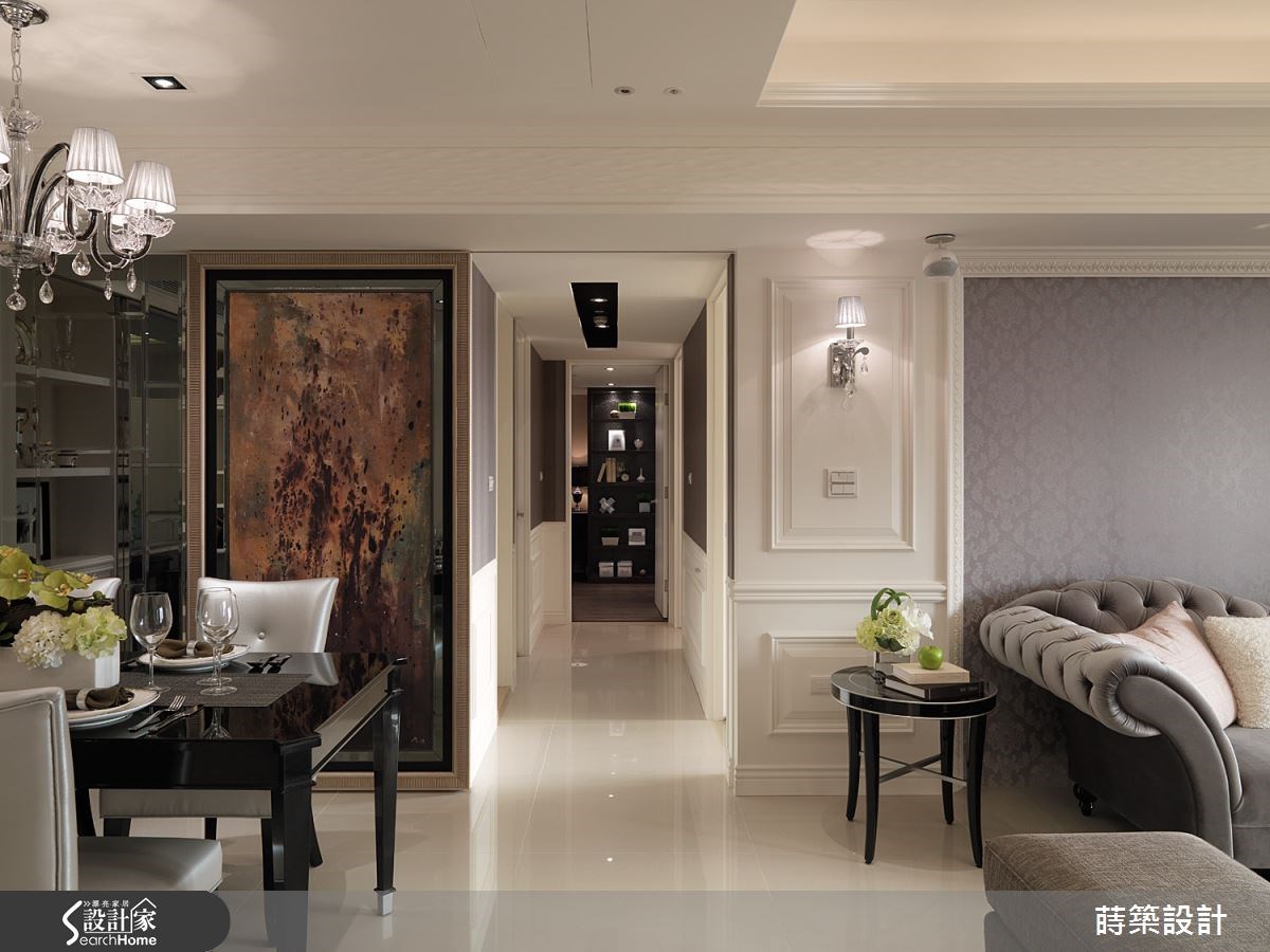 35坪新成屋(5年以下)＿新古典走廊案例圖片＿蒔築設計有限公司＿蒔築_15之2