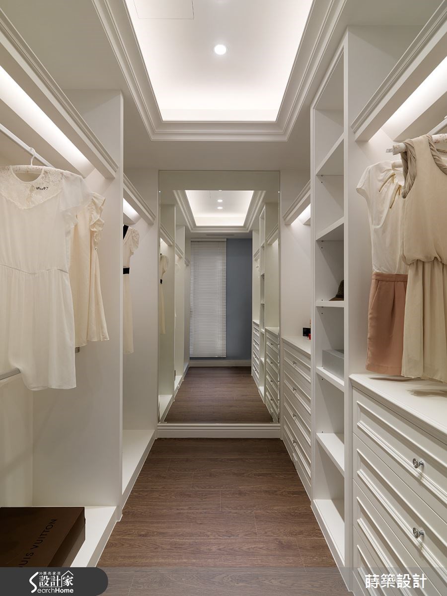 35坪預售屋＿新古典更衣間案例圖片＿蒔築設計有限公司＿蒔築_17之18