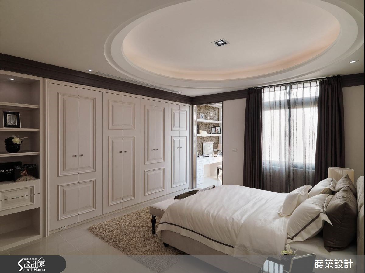 120坪新成屋(5年以下)＿新古典臥室案例圖片＿蒔築設計有限公司＿蒔築_20之21