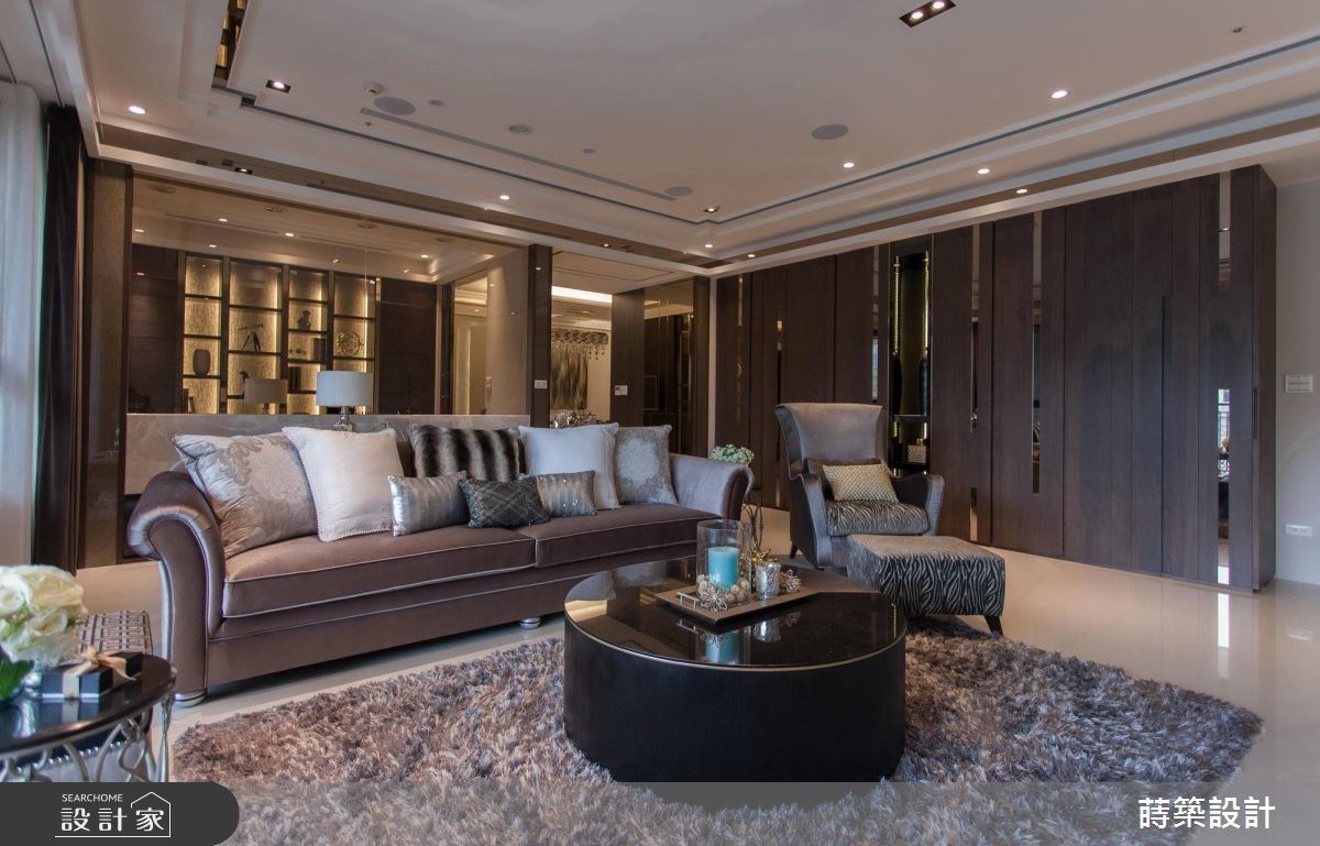 55坪新成屋(5年以下)＿奢華風客廳案例圖片＿蒔築設計有限公司＿蒔築_23之3