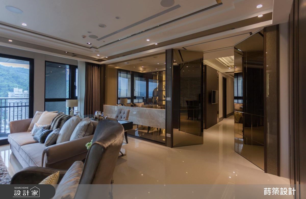 55坪新成屋(5年以下)＿奢華風客廳案例圖片＿蒔築設計有限公司＿蒔築_23之7