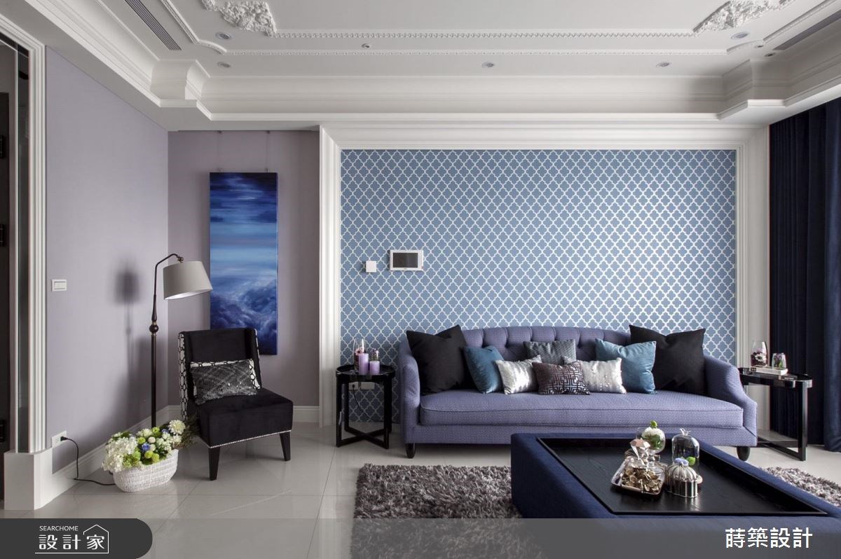 38坪新成屋(5年以下)＿新古典客廳案例圖片＿蒔築設計有限公司＿蒔築_24之5
