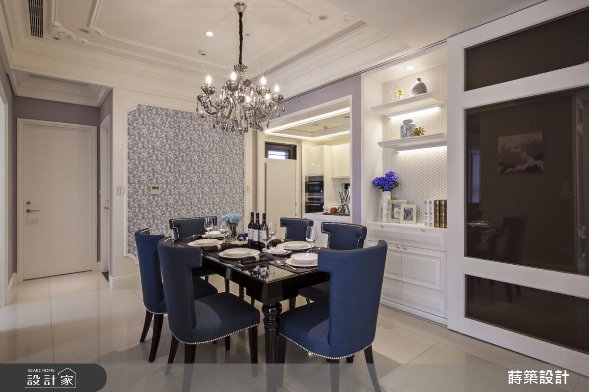 38坪新成屋(5年以下)＿新古典餐廳案例圖片＿蒔築設計有限公司＿蒔築_24之7