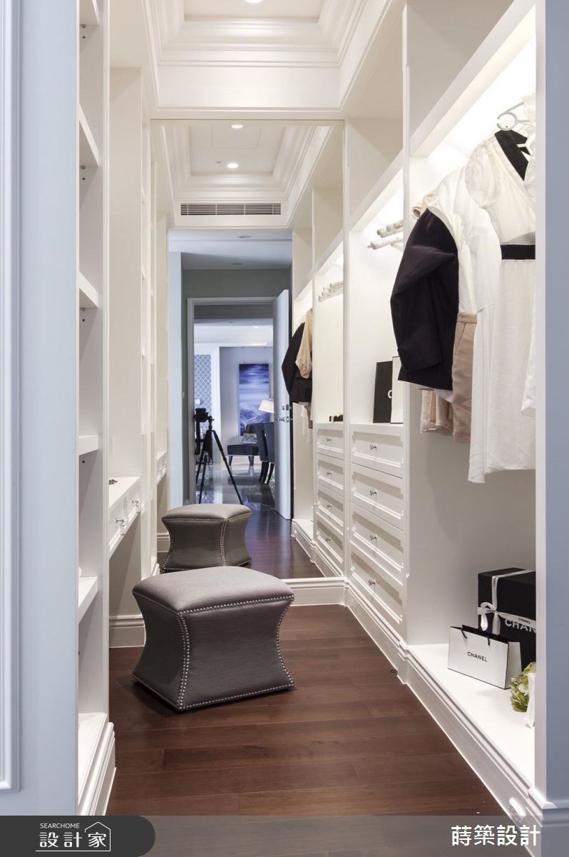 38坪新成屋(5年以下)＿新古典更衣間案例圖片＿蒔築設計有限公司＿蒔築_24之12