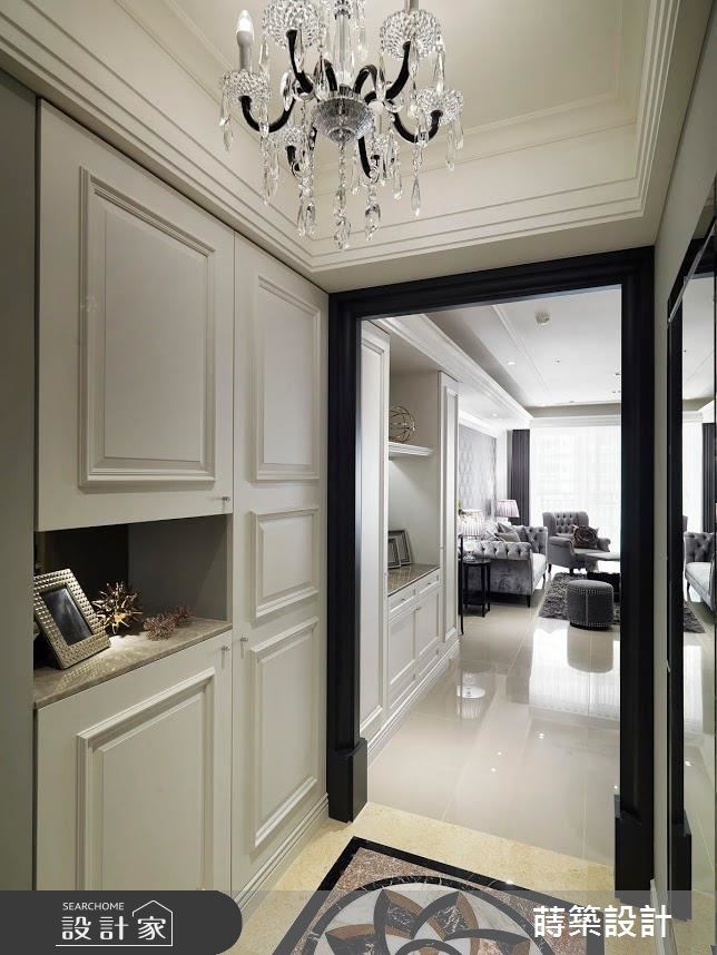 35坪新成屋(5年以下)＿新古典玄關案例圖片＿蒔築設計有限公司＿蒔築_25之1