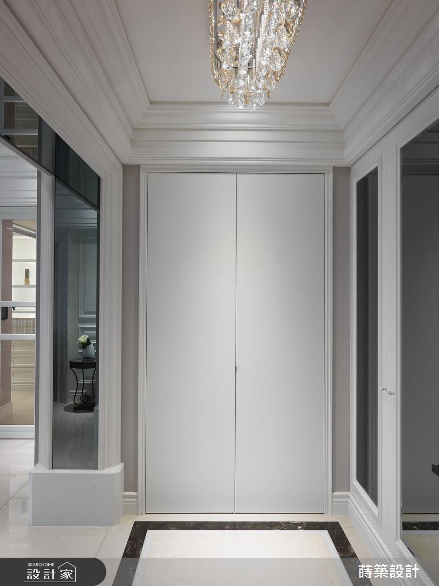 55坪新成屋(5年以下)＿新古典玄關案例圖片＿蒔築設計有限公司＿蒔築_26之1