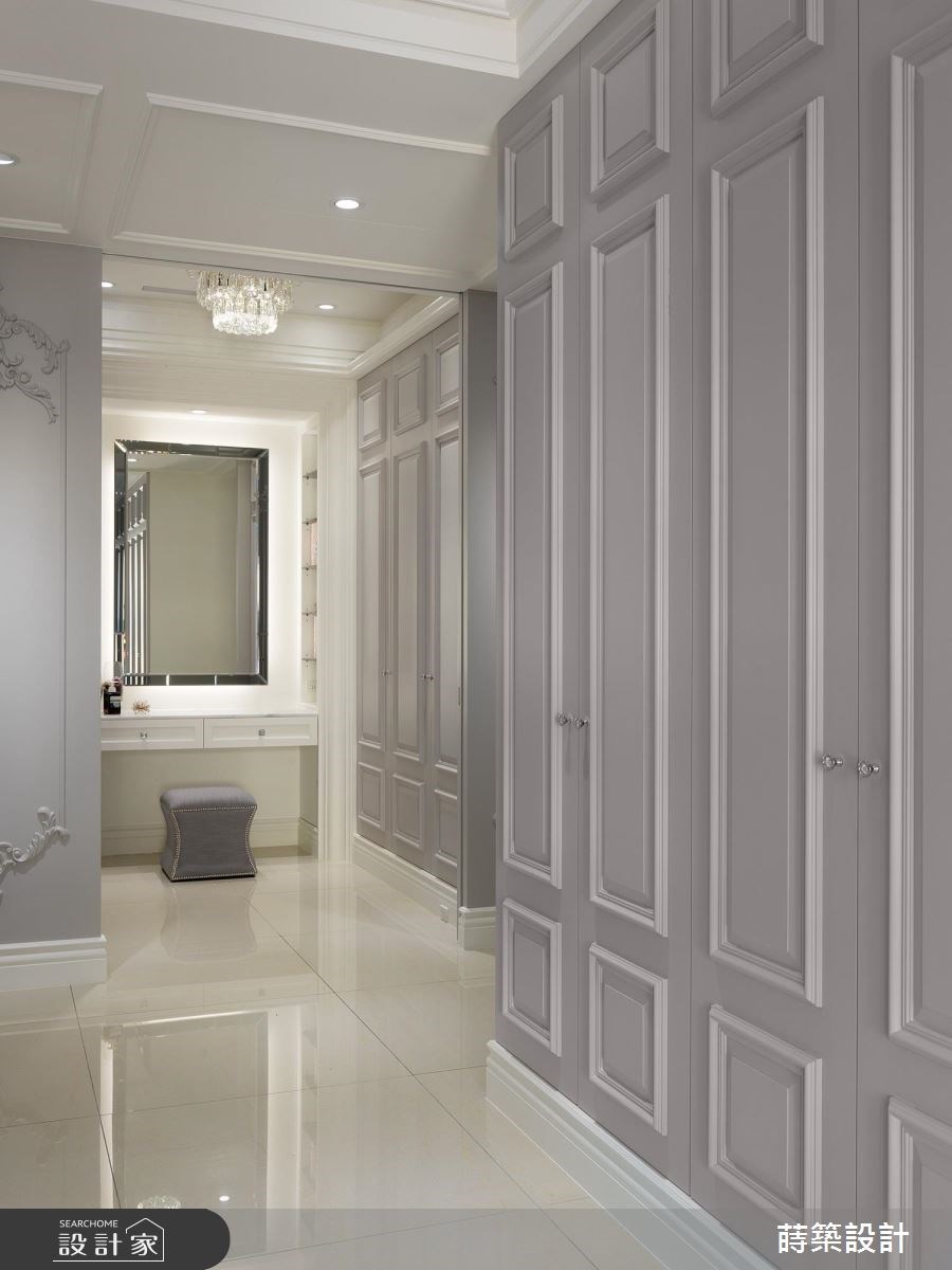 55坪新成屋(5年以下)＿新古典更衣間案例圖片＿蒔築設計有限公司＿蒔築_26之13