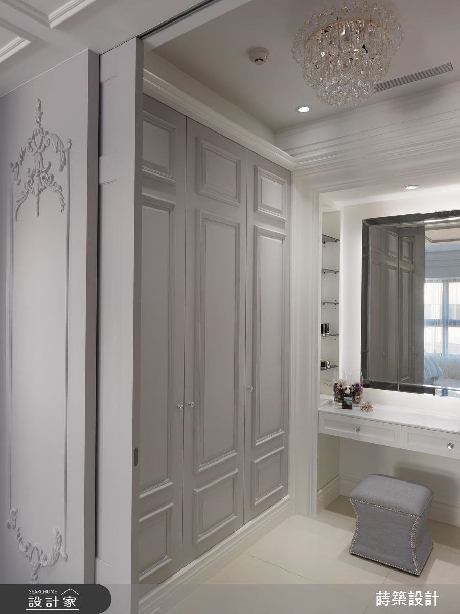 55坪新成屋(5年以下)＿新古典更衣間案例圖片＿蒔築設計有限公司＿蒔築_26之14