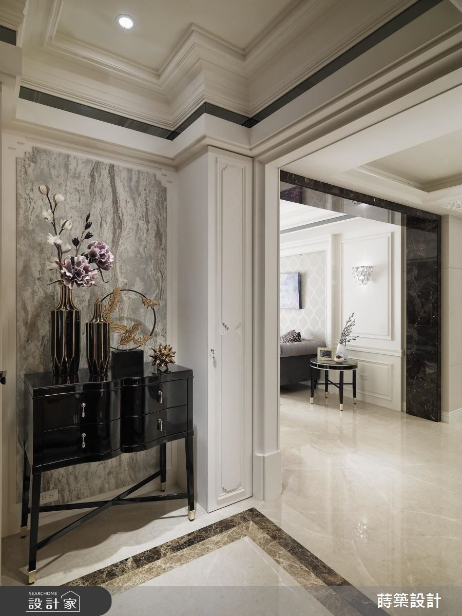 50坪新成屋(5年以下)＿新古典玄關案例圖片＿蒔築設計有限公司＿蒔築_27之1
