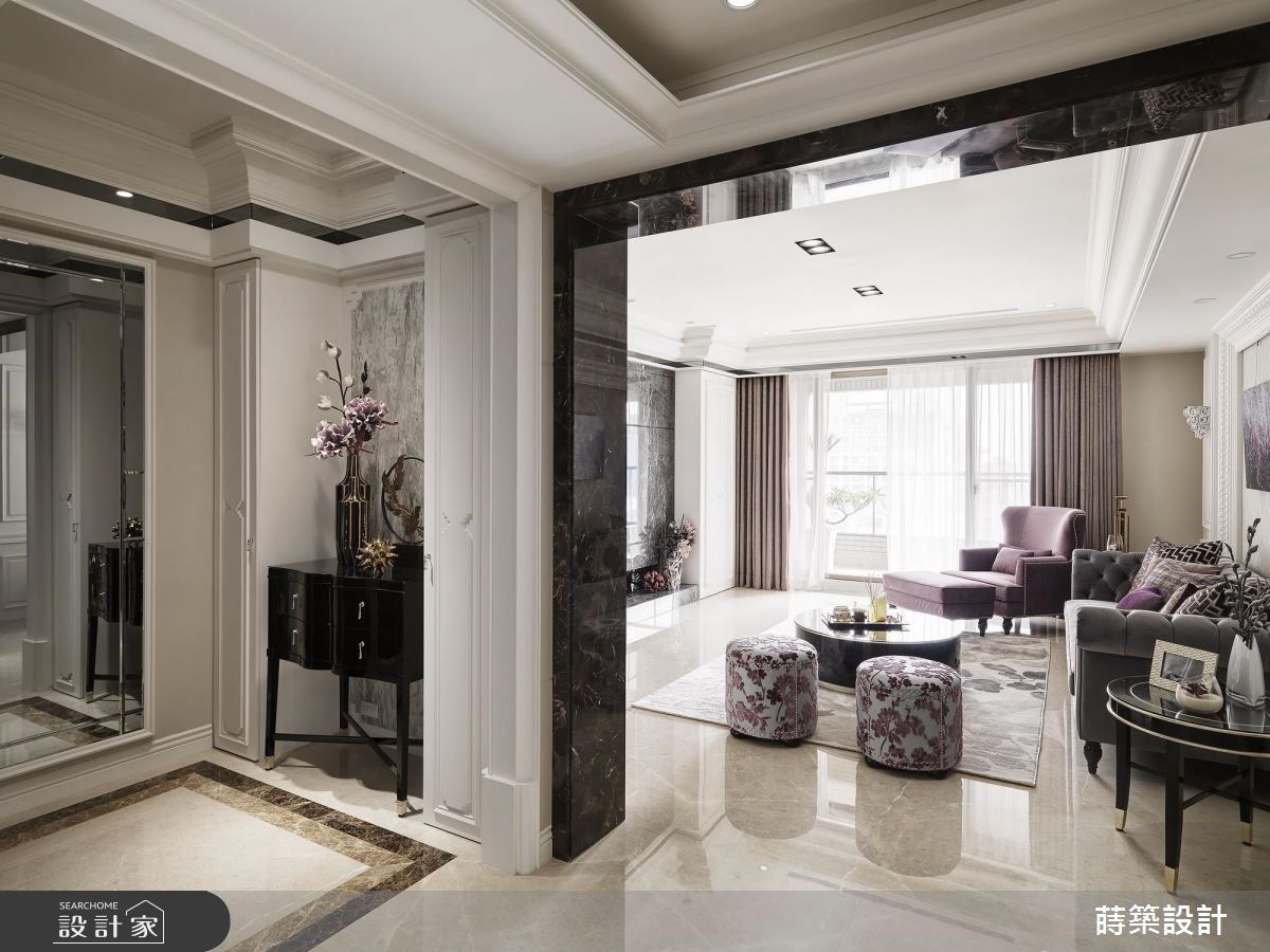 50坪新成屋(5年以下)＿新古典玄關案例圖片＿蒔築設計有限公司＿蒔築_27之2