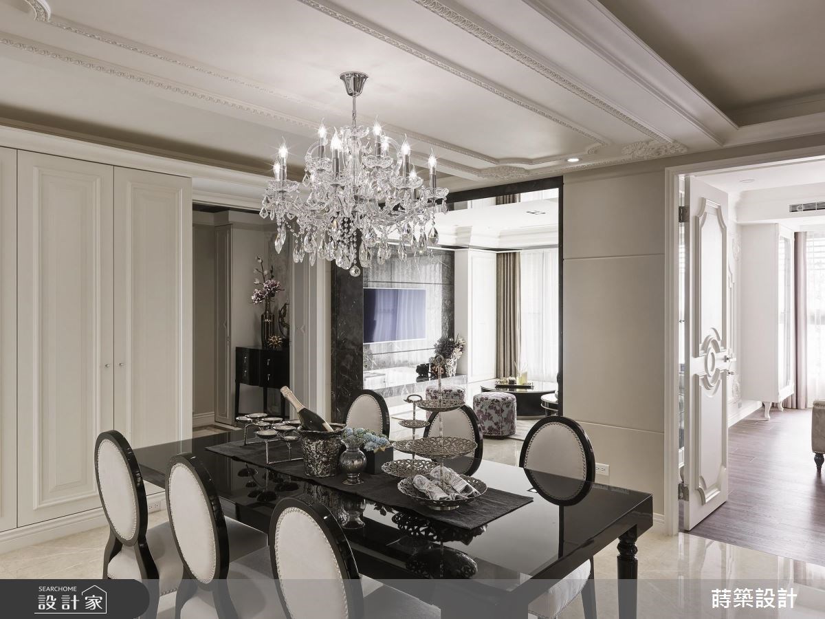 50坪新成屋(5年以下)＿新古典餐廳案例圖片＿蒔築設計有限公司＿蒔築_27之5