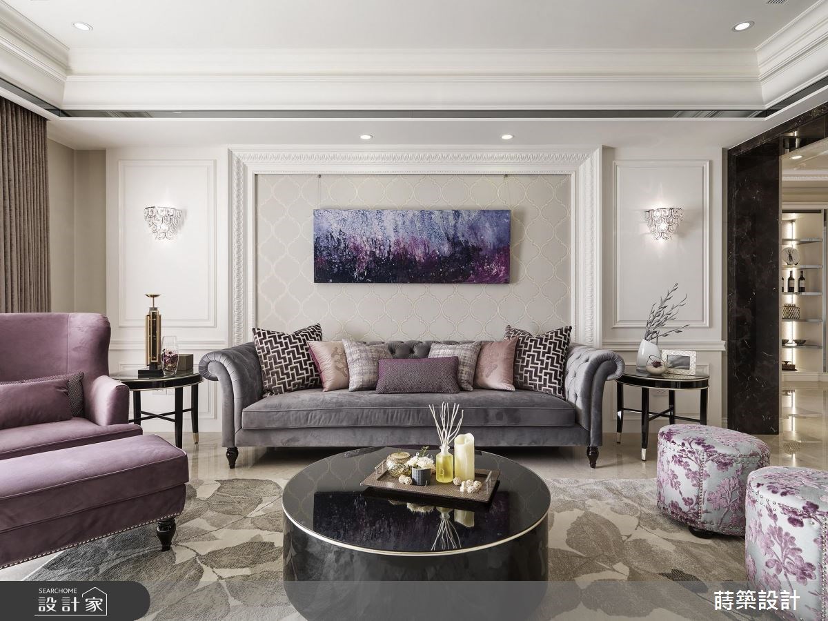 50坪新成屋(5年以下)＿新古典客廳案例圖片＿蒔築設計有限公司＿蒔築_27之10