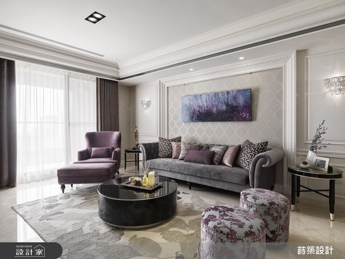 50坪新成屋(5年以下)＿新古典客廳案例圖片＿蒔築設計有限公司＿蒔築_27之11